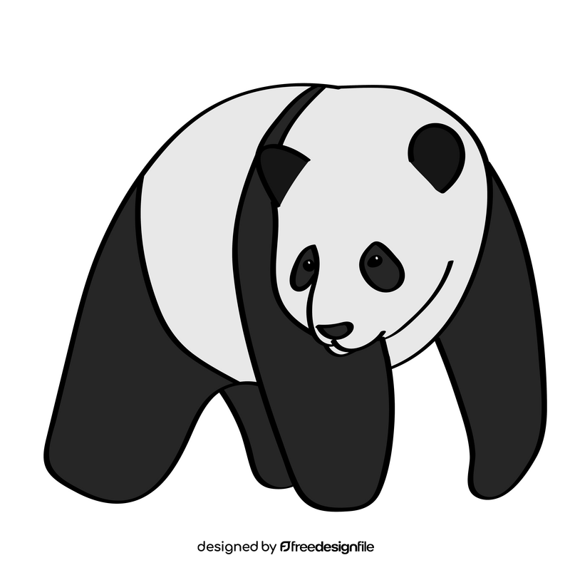 Panda clipart