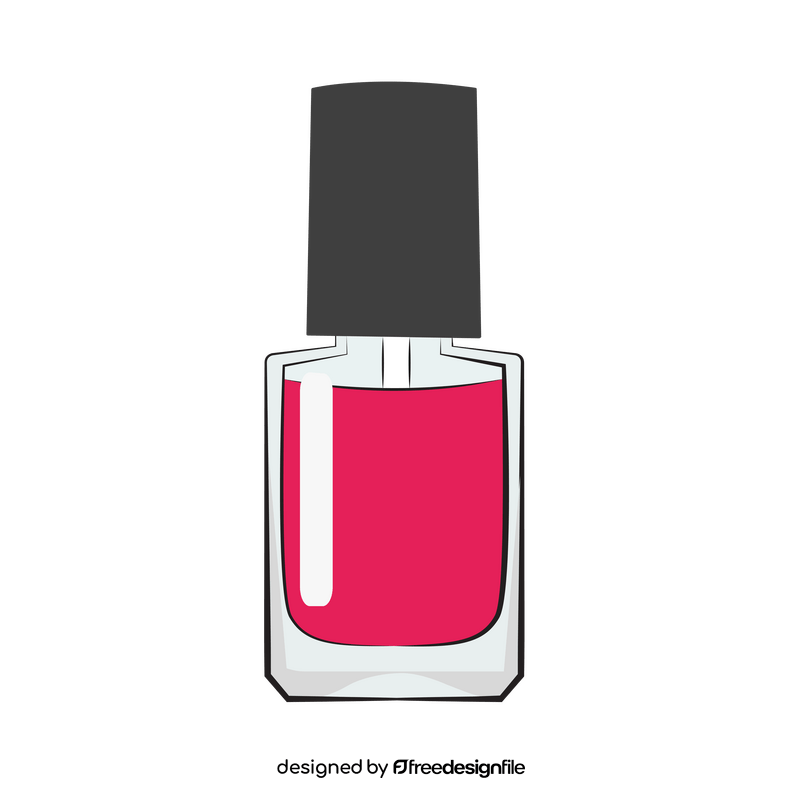 Nail polish clipart