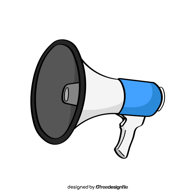 Megaphone clipart