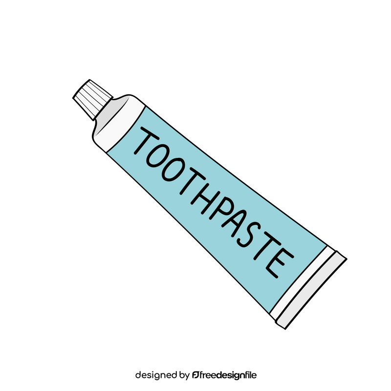 Toothpaste clipart