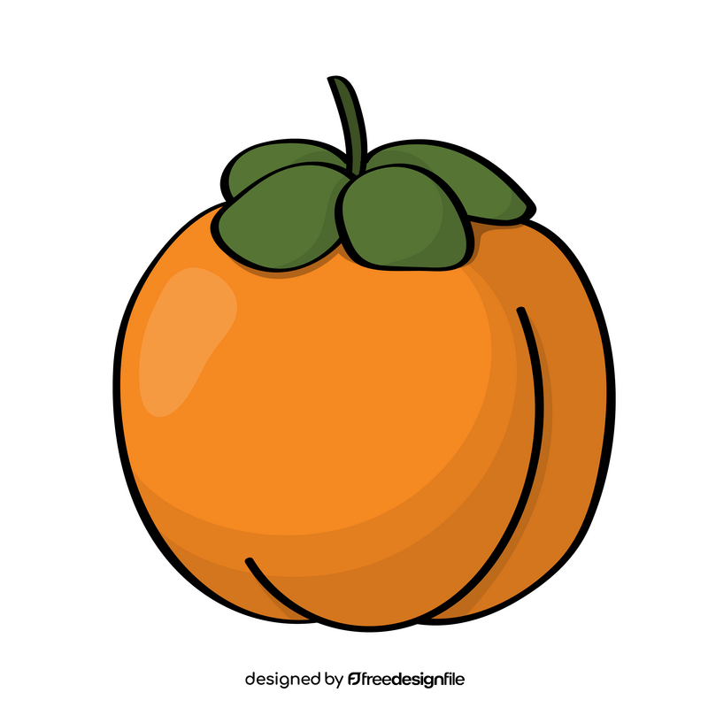 Persimmon clipart