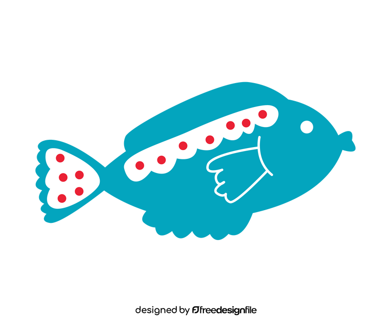 Perch fish clipart