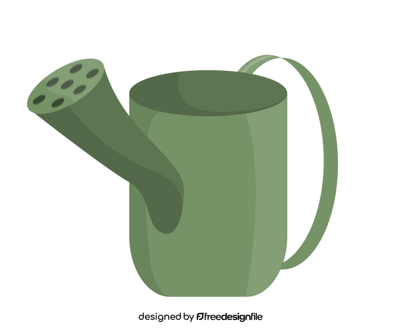 Garden watering cans clipart