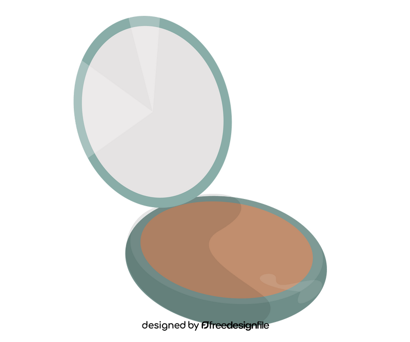 Powder makeup clipart