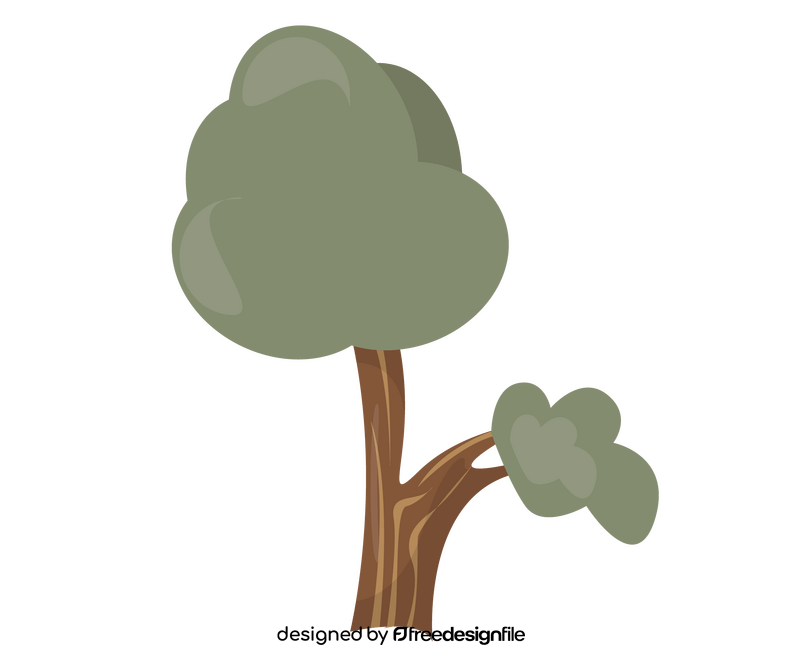 Cartoon tree clipart