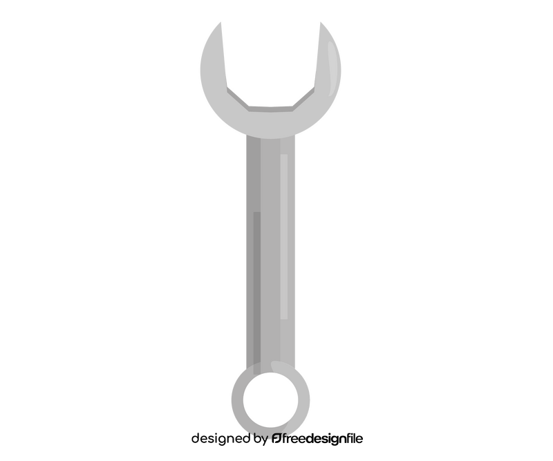 Wrench cartoon clipart