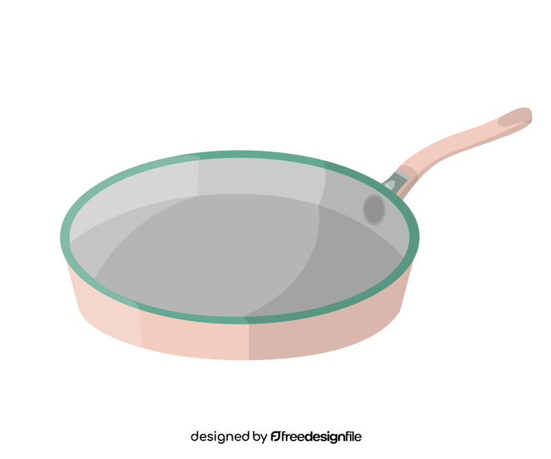 Frying pan cartoon clipart