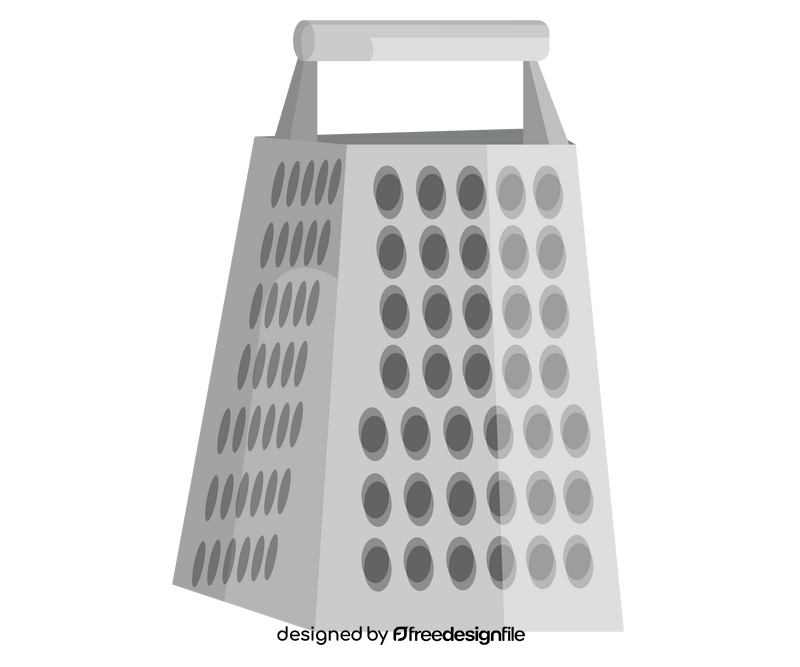 Kitchen grater illustration clipart