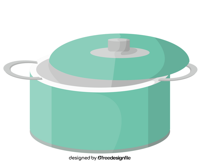 Cartoon saucepan clipart