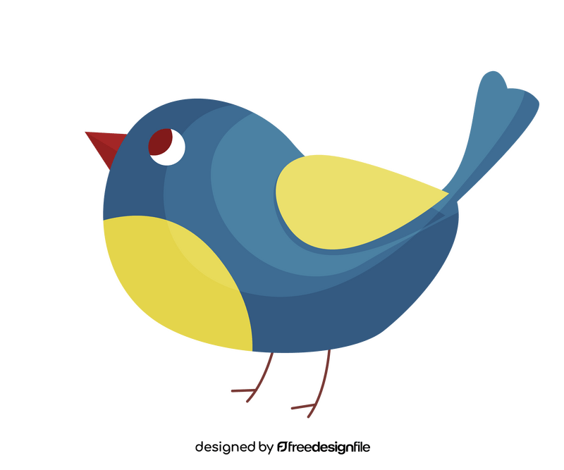 Cartoon chick bird clipart