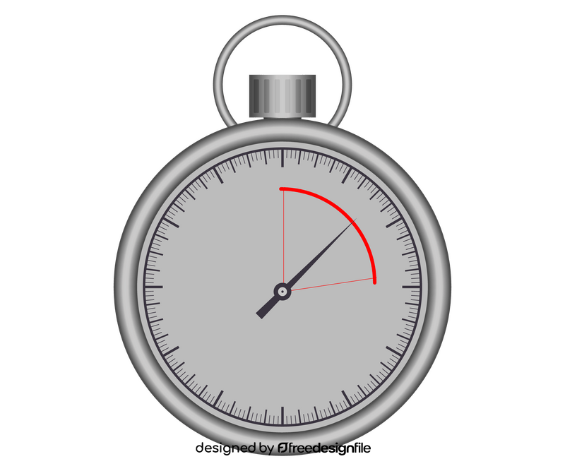 Stopwatch illustration clipart