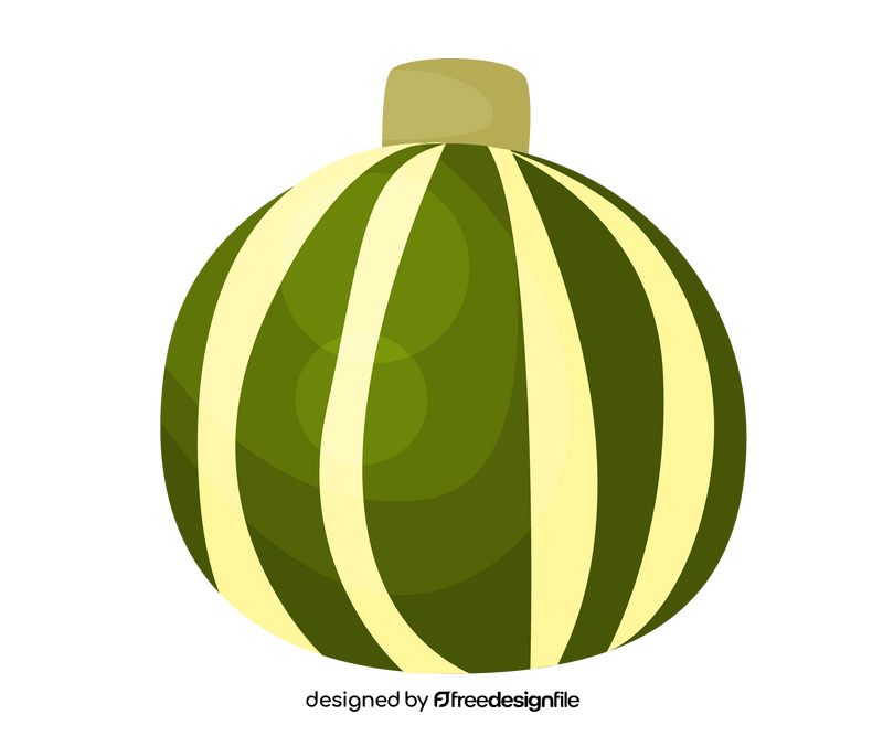 Green cushaw squash free clipart