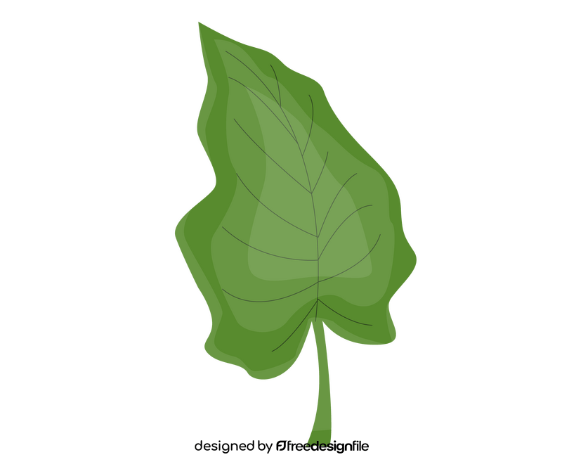 Cartoon leaf clipart