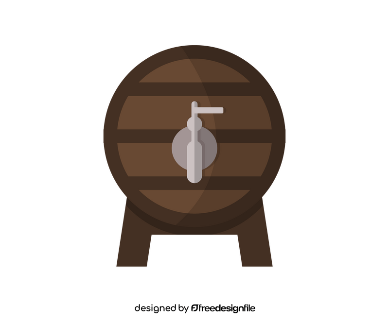 Cartoon barrel clipart