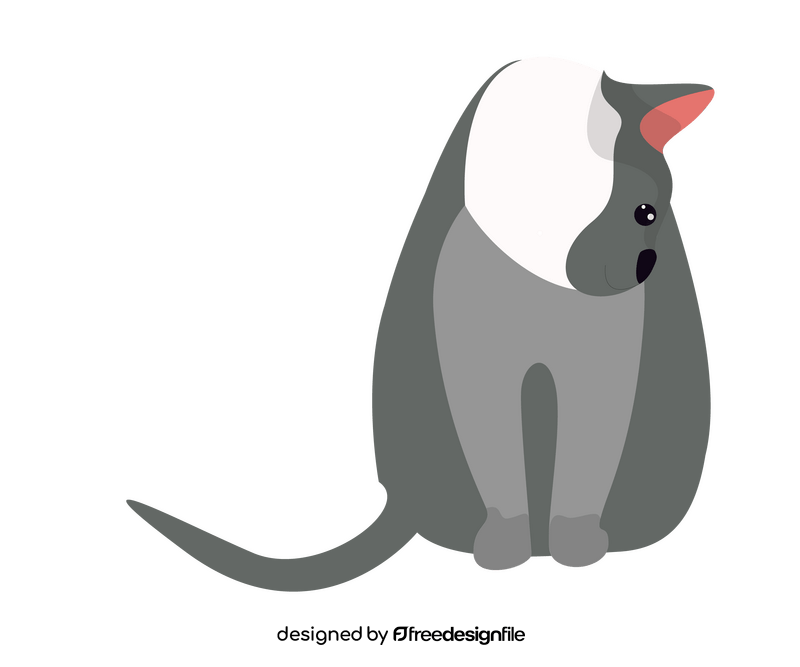 Cat drawing clipart