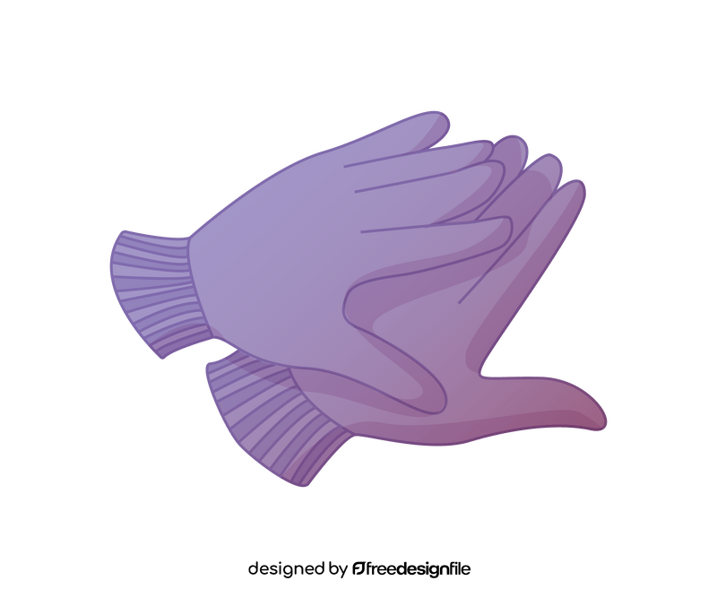 Gloves illustration clipart