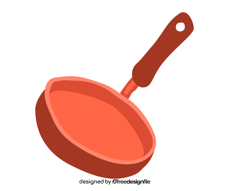 Frying pan cartoon clipart