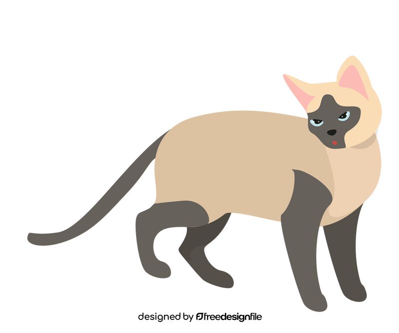 Cartoon cat clipart