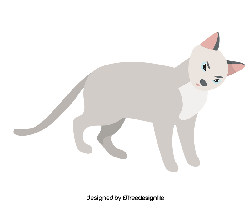 Cat cartoon clipart