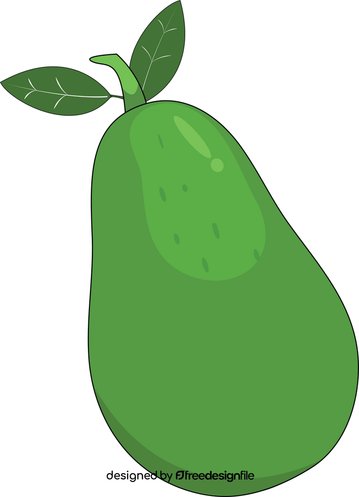 Avocado clipart