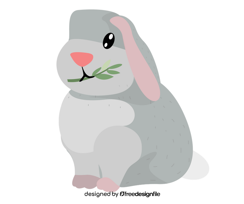 Bunny cartoon clipart