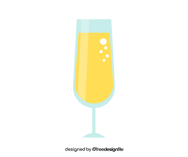 Cartoon champagne clipart