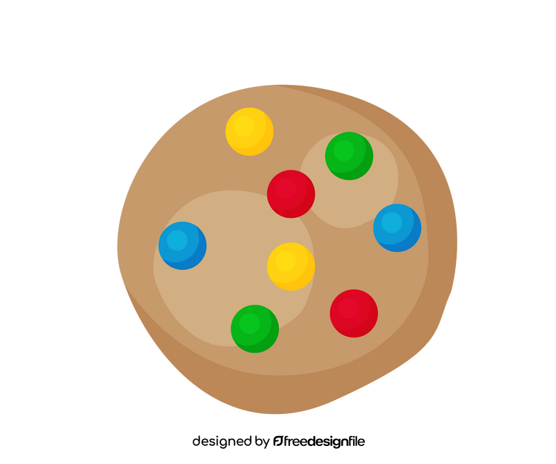 Cartoon cookie clipart