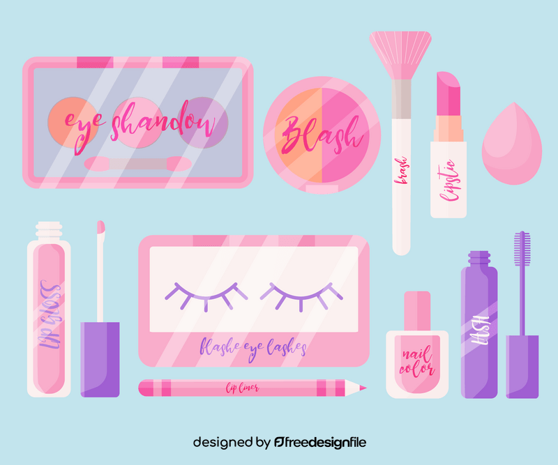 Cosmetics vector