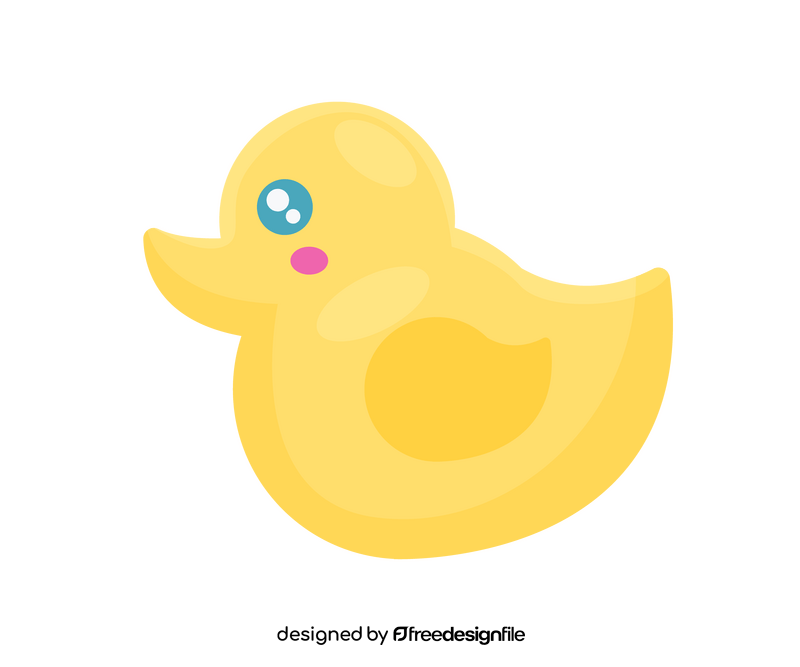 Bathroom duck toy clipart