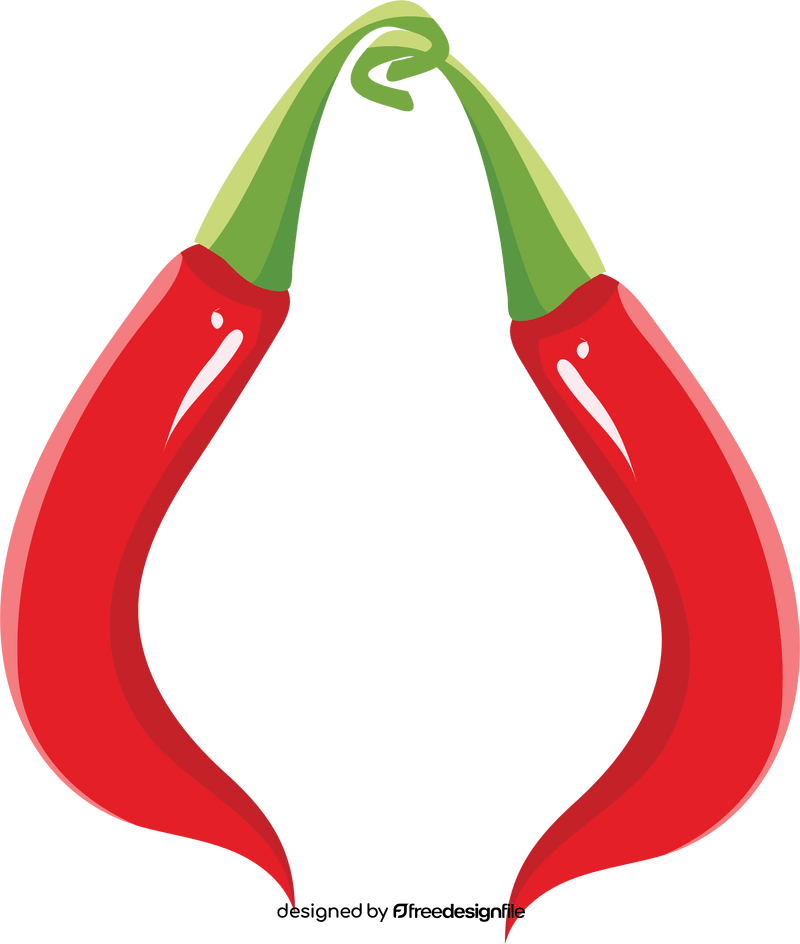 Red Chili Peppers clipart