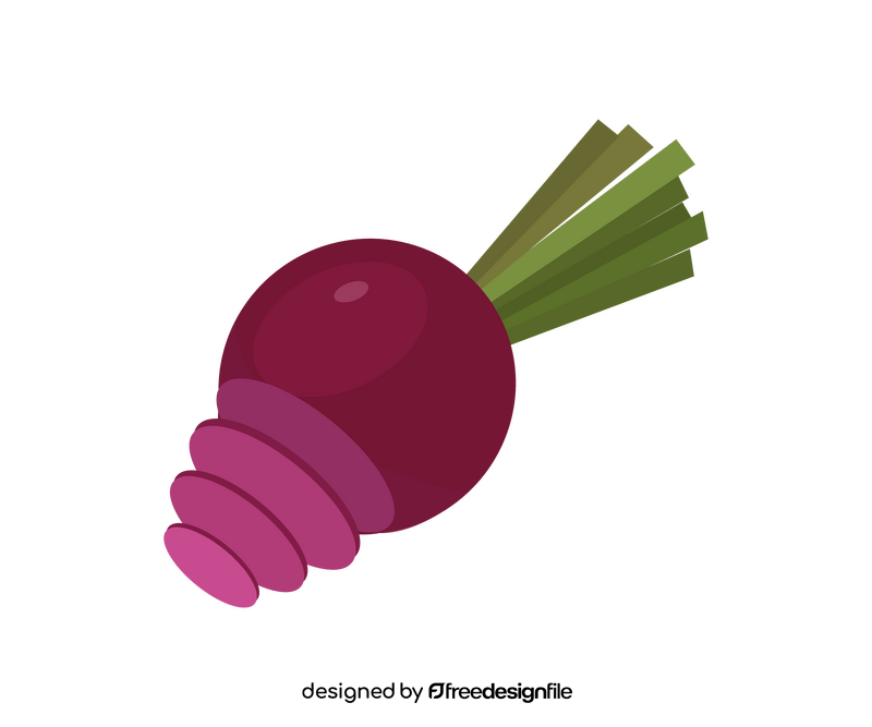 Beet slices clipart