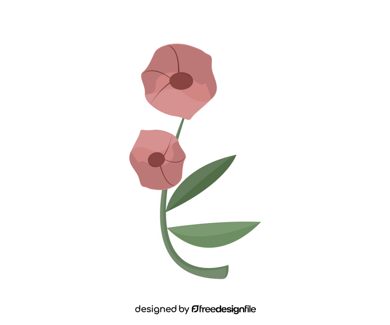 Flowers illustration clipart