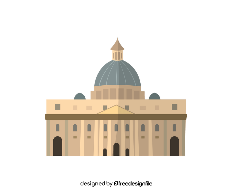 St Peter's Basilica, Vatican clipart