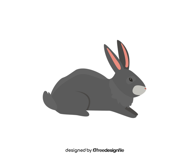 Cartoon hare clipart