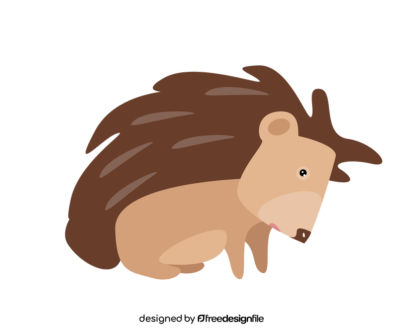 Free hedgehog clipart