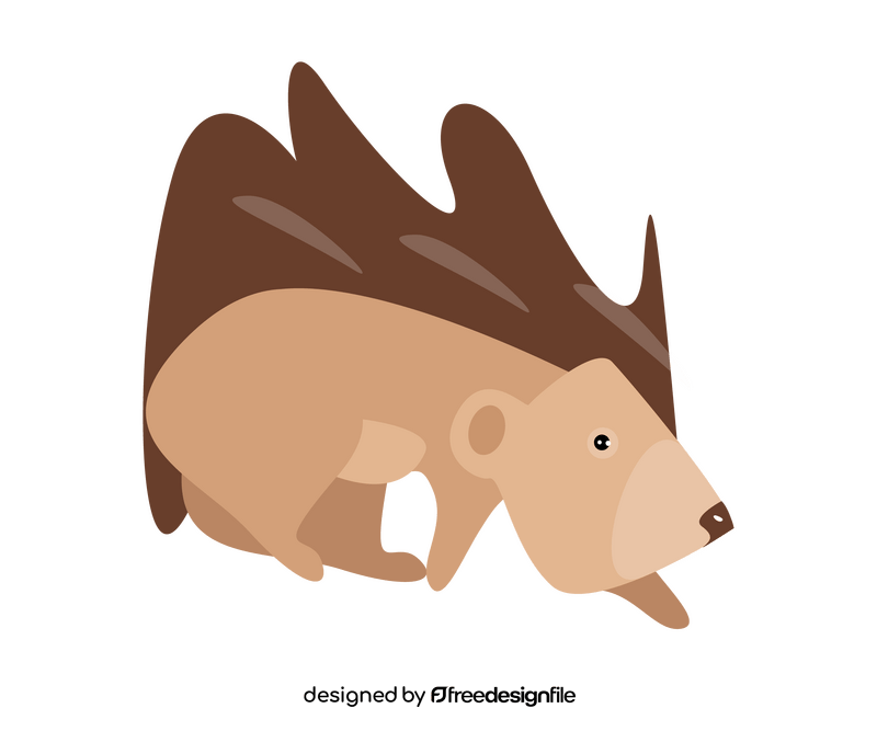 Hedgehog clipart