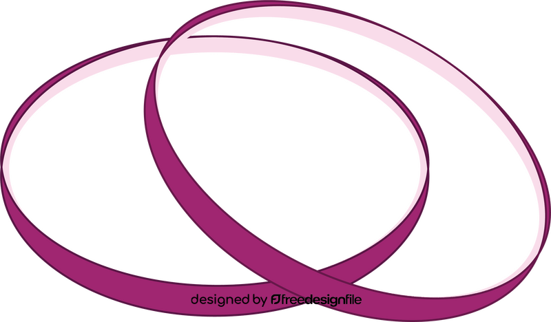 Slices of Red Onion clipart