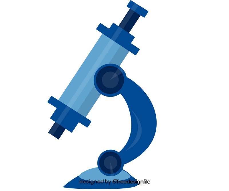 Cartoon microscope clipart