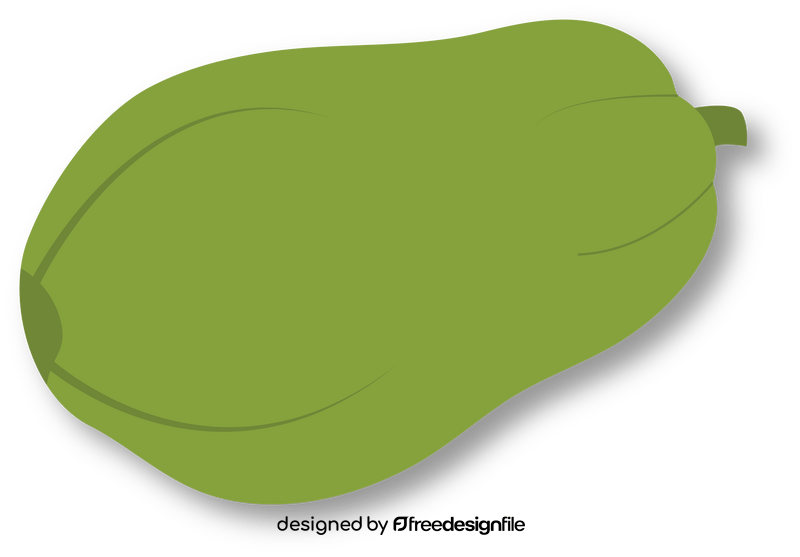 Green Papaya clipart