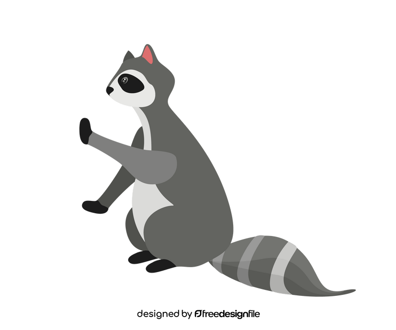 Free raccoon clipart