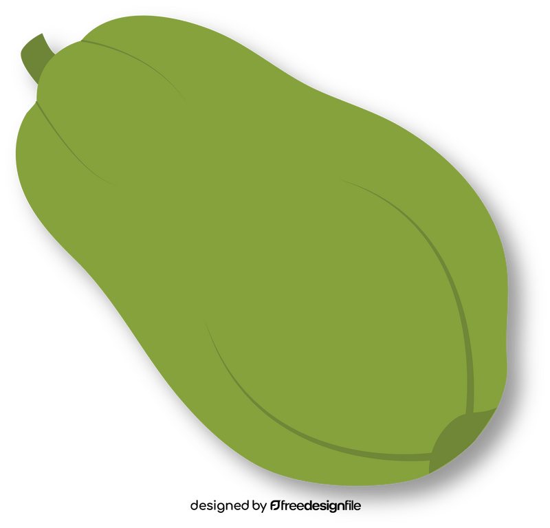 Green Papaya clipart