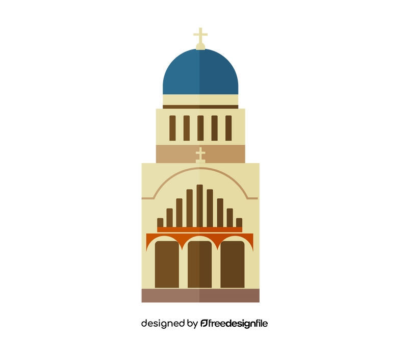 Greek temple clipart