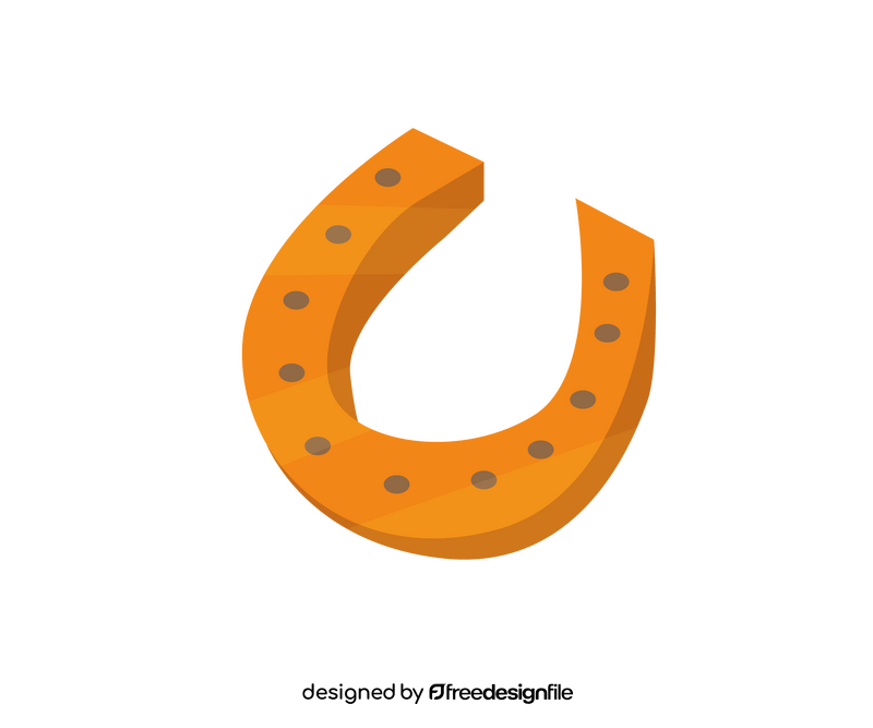 Horseshoe illustration clipart