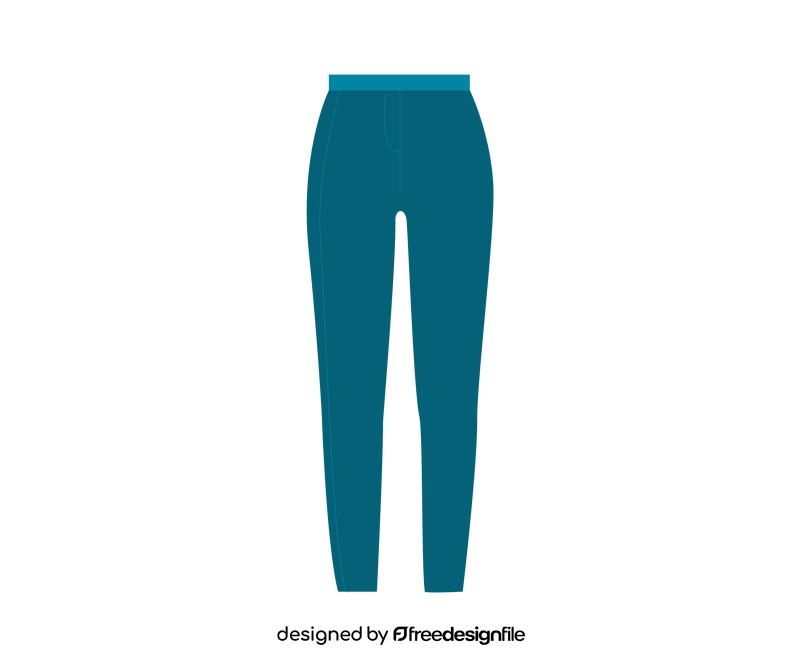 Women jeans clipart