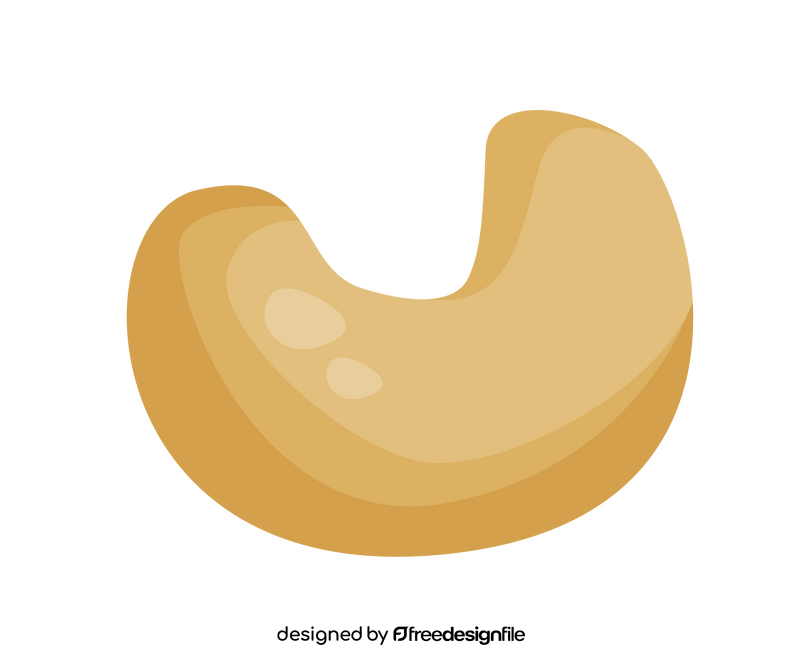 Cashew nut clipart