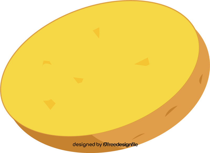Potato Slice clipart