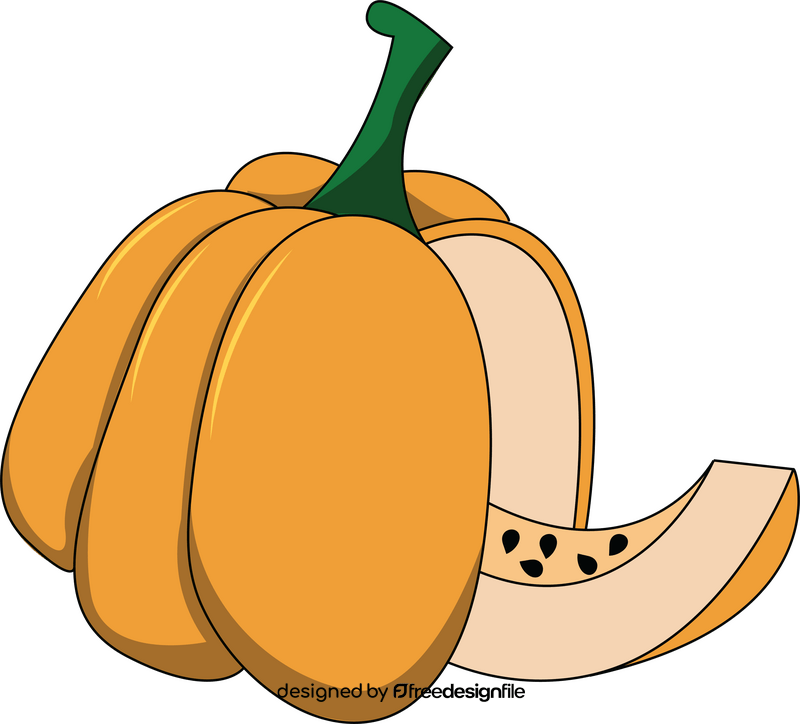Pumpkin Cut clipart
