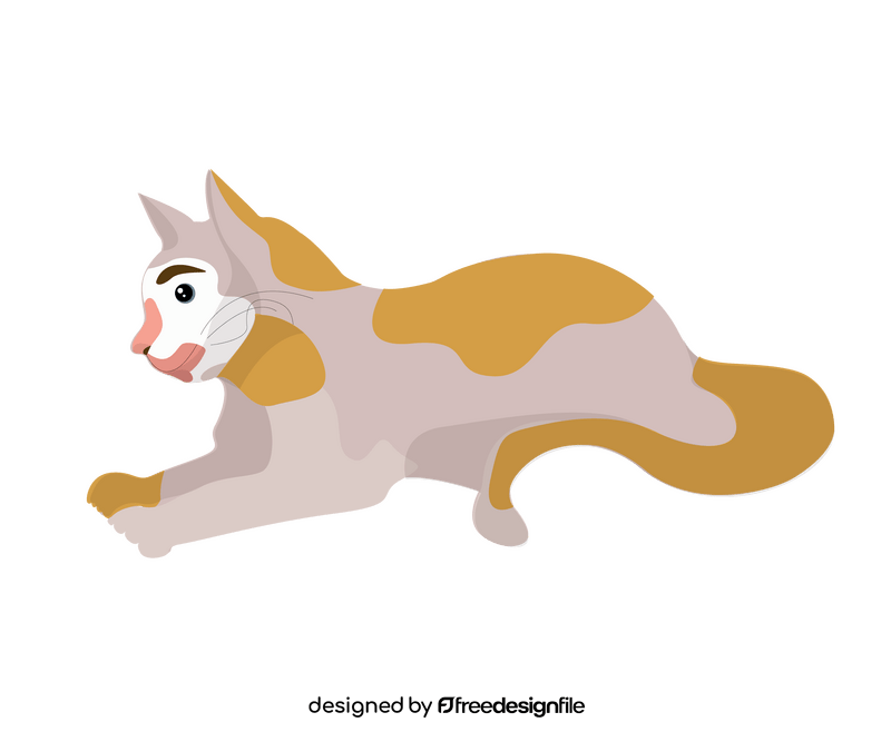 Cat illustration clipart