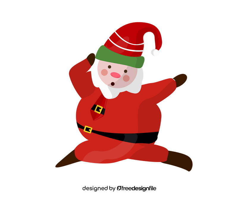 Cute Santa Claus clipart