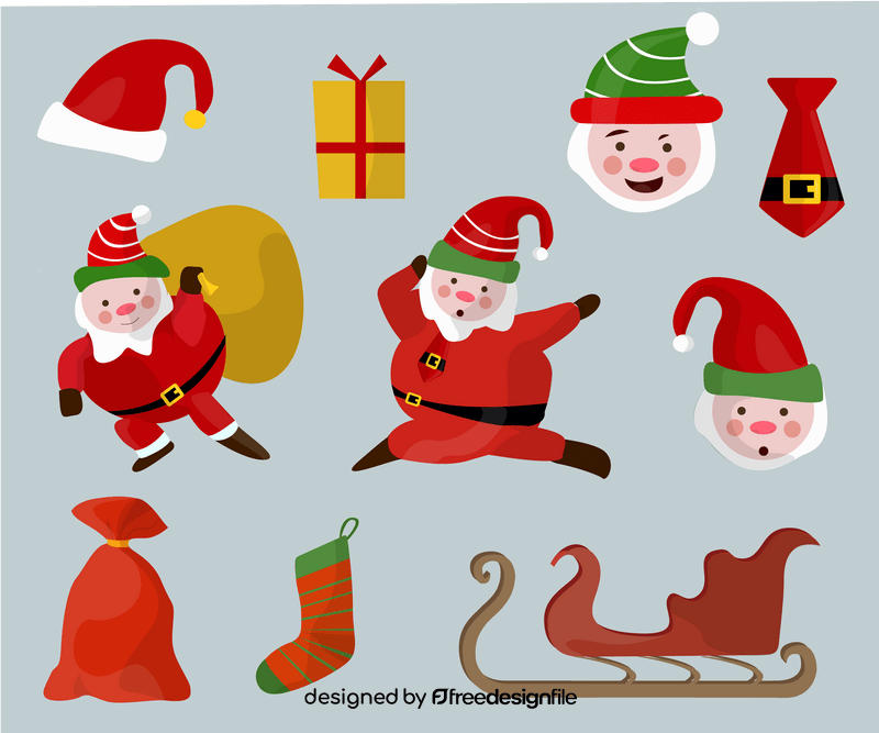 Christmas, Santa Claus vector